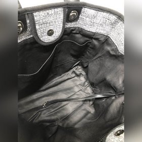 CHANEL Модель A66941 Женская сумка для покупок из джинсовой ткани