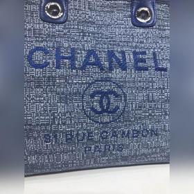 CHANEL Модель A66941 Женская сумка для покупок из джинсовой ткани