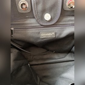 CHANEL Модель A66941 Женская сумка для покупок из джинсовой ткани