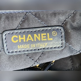 CHANEL Импортная сумка из джинсовой ткани с цепочкой Большой разм