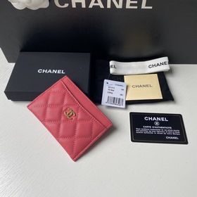 CHANEL Классический кожаный кошелек, модель 31510 Материал с мелк