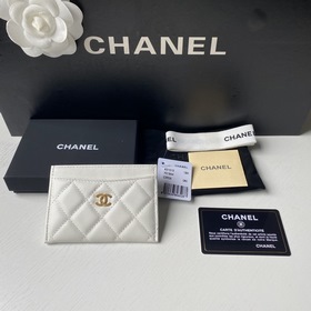 CHANEL Классический кожаный кошелек, модель 31510 Мелкий узор вид