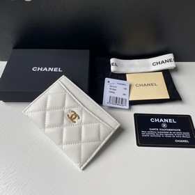 CHANEL Классический кожаный кошелек, модель 31510 Мелкий узор вид