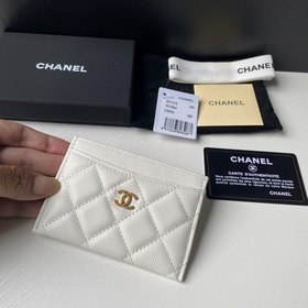 CHANEL Классический кожаный кошелек, модель 31510 Мелкий узор вид