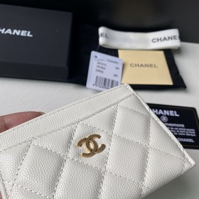 CHANEL Классический кожаный кошелек, модель 31510 Мелкий узор вид