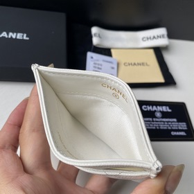 CHANEL Классический кожаный кошелек, модель 31510 Мелкий узор вид