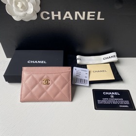 CHANEL Классический кожаный кошелек, модель 31510 Материал с мелк