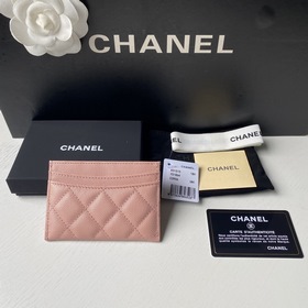 CHANEL Классический кожаный кошелек, модель 31510 Материал с мелк