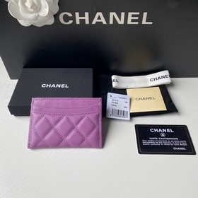 CHANEL Классический кожаный кошелек, модель 31510 Материал с мелк
