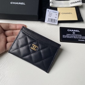 CHANEL Классический кожаный кошелек, модель 31510 Маленькие зерни