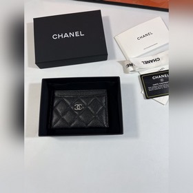 Chanel Карманный кожаный чехол для карт, модель 31510 Импортная к