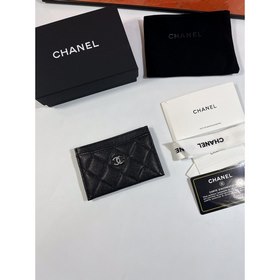 Chanel Карманный кожаный чехол для карт, модель 31510 Импортная к