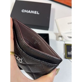 Chanel Карманный кожаный чехол для карт, модель 31510 Импортная к