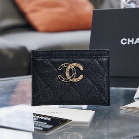Chanel осенне-зимний кошелек Размер： 7,5/11/0,5 см