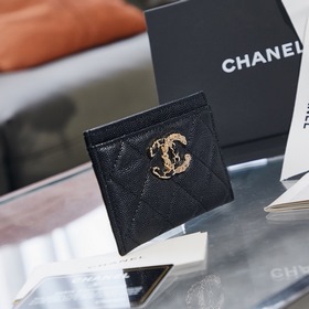 Chanel осенне-зимний кошелек Размер： 7,5/11/0,5 см