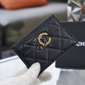 Chanel осенне-зимний кошелек Размер： 7,5/11/0,5 см