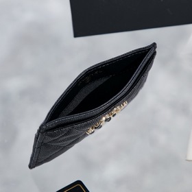 Chanel осенне-зимний кошелек Размер： 7,5/11/0,5 см