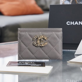 Chanel осенне-зимний кошелек Размер： 7,5/11/0,5 см