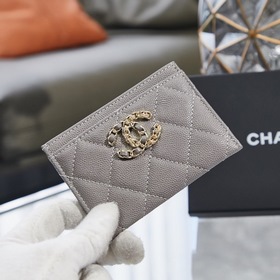 Chanel осенне-зимний кошелек Размер： 7,5/11/0,5 см