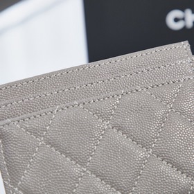 Chanel осенне-зимний кошелек Размер： 7,5/11/0,5 см
