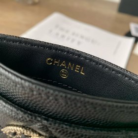 CHANEL Классическая черная сумка с ремешком и стразами Двойная бу