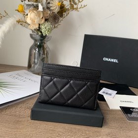 CHANEL Классический кошелек с черной лентой и бриллиантами в форм
