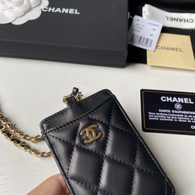 CHANEL Карточка для работы Модель A81110 Размеры： 10,5 x 7 x 0,5 