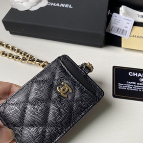 CHANEL Карточка для работы, модель A81110 Размеры： 10,5 x 7 x 0,