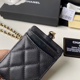 CHANEL Карточка для работы, модель A81110 Размеры： 10,5 x 7 x 0,