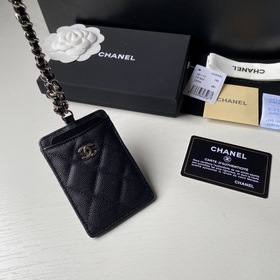 CHANEL Карточка для работы, модель A81110 Размеры： 10,5 x 7 x 0,