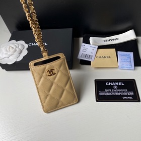 CHANEL Карточка для работы, модель A81110 Размеры： 10,5 x 7 x 0,5