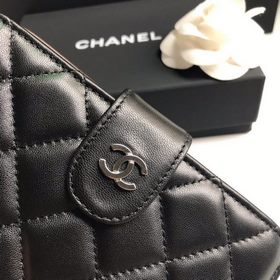 CHANEL, модель A48667, короткий кошелек Высококачественная кожа