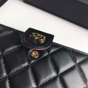 CHANEL, модель A48667, короткий кошелек, кожа высшего качества, м