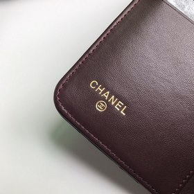 CHANEL, модель A48667, короткий кошелек, кожа высшего качества, м
