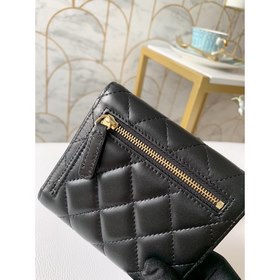 Короткий кошелек Chanel, модель 049240 Нежный и гладкий материал,