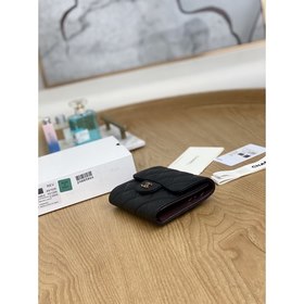 Короткий кошелек Chanel, модель 049300 Нежный и гладкий материал,