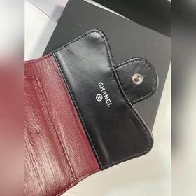 Chanel Кожаный кошелек из овечьей кожи, модель № 50086 (золотая з