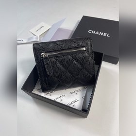 Chanel Кожаный кошелек из кожи с узором «икра» Модель № 50086 (зо