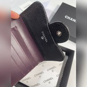 Chanel Кожаный кошелек из кожи с узором «икра» Модель № 50086 (зо