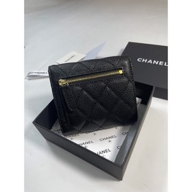 Chanel Кожаный кошелек из кожи с узором «икра» Модель № 50086 (зо