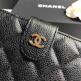 CHANEL Модель A48667 Складной кошелек на молнии Высококачественн