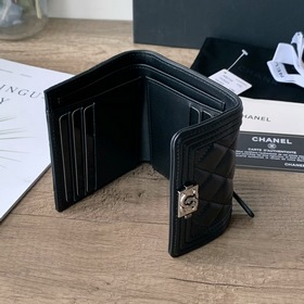 CHANEL трехслойный кошелек с карманом для купюр, модель A80734 Эт