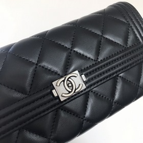 CHANEL leboy длинный кошелек, модель A80286 Высококачественная ко