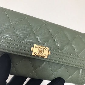CHANEL Длинный кошелек Leboy Артикул A80286 Высококачественная 