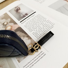 Chanel серия сумок «Nomade» Карман для мелочи с маленькой молнией