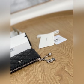 Chanel Кошелек для монет Модель 049140 Импортная кожа ягненка, ме