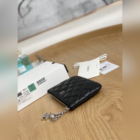 Chanel Кошелек для монет Модель 049140 Импортная кожа ягненка, ме