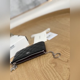 Chanel Кошелек для монет Модель 049140 Импортная кожа ягненка, ме