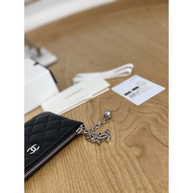 Chanel Кошелек для монет, модель 049140 Импортная кожа ягненка, м