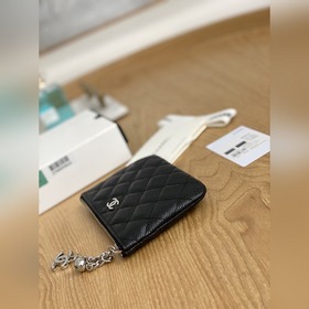 Chanel Кошелек для монет, модель 049140 Импортная кожа ягненка, м